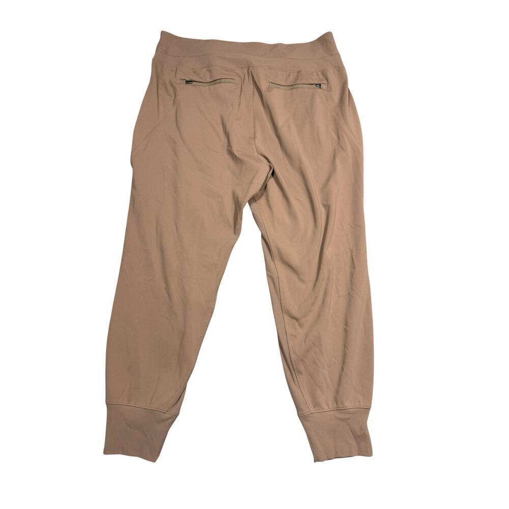 NEW- NWOT Athleta Trekkie North Joggers Tan Beige 1X - Picture 3 of 6